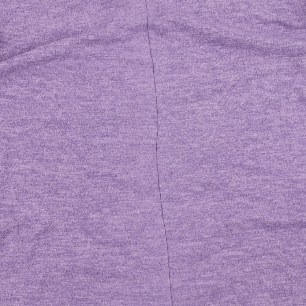 Zenana Outfitters Womens Purple Pullover Sweatshirt Size 2XL