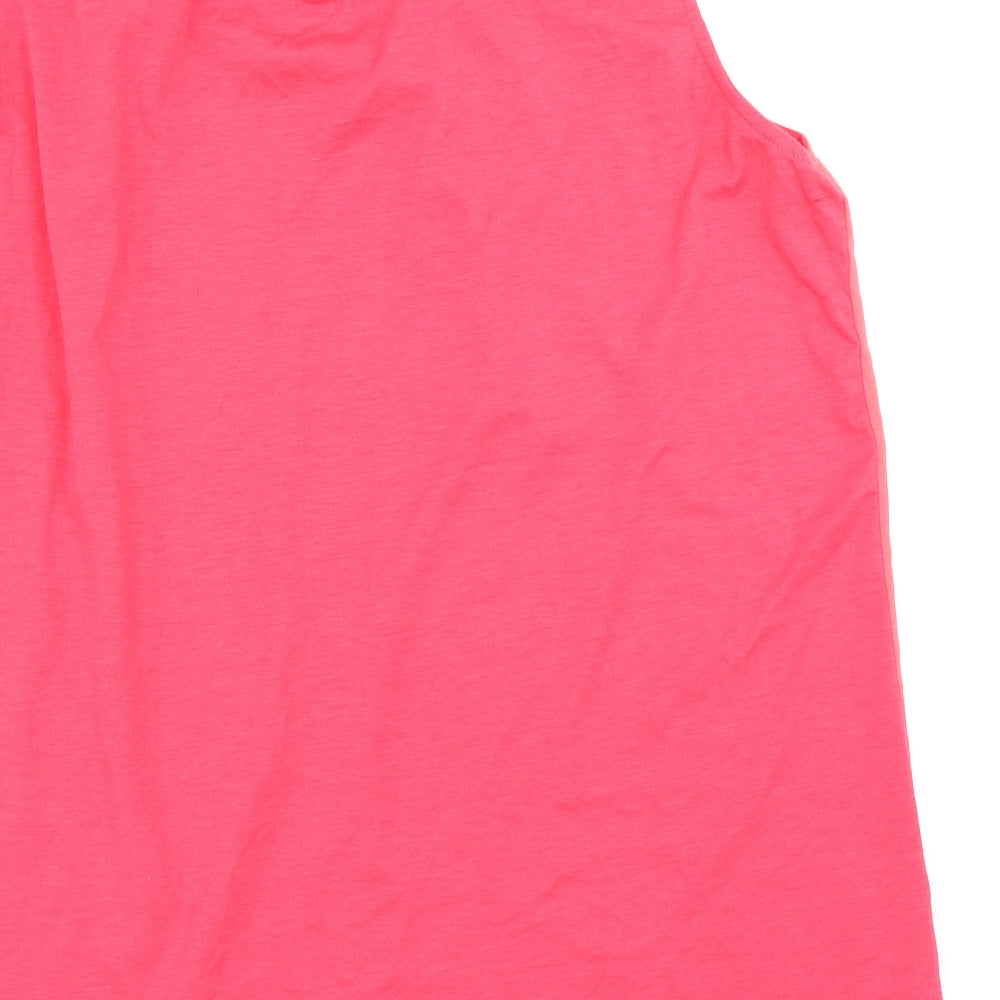 Charlotte Gold Womens Pink Basic Blouse Size 18