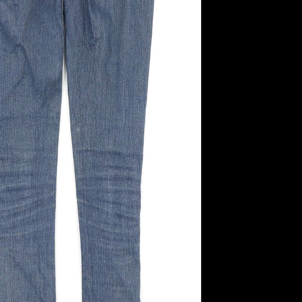 SQIN Womens Blue Denim Skinny Jeans Size 28 in L32 in