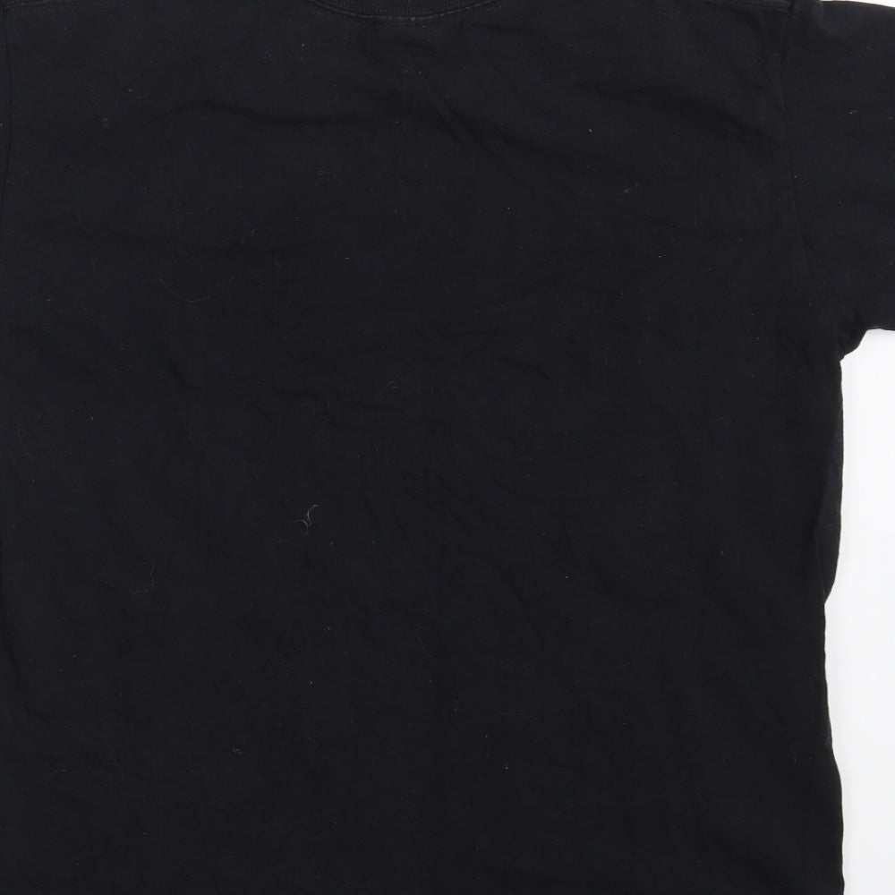 Fruit of the Loom Mens Black T-Shirt Size S - Gears of War 4