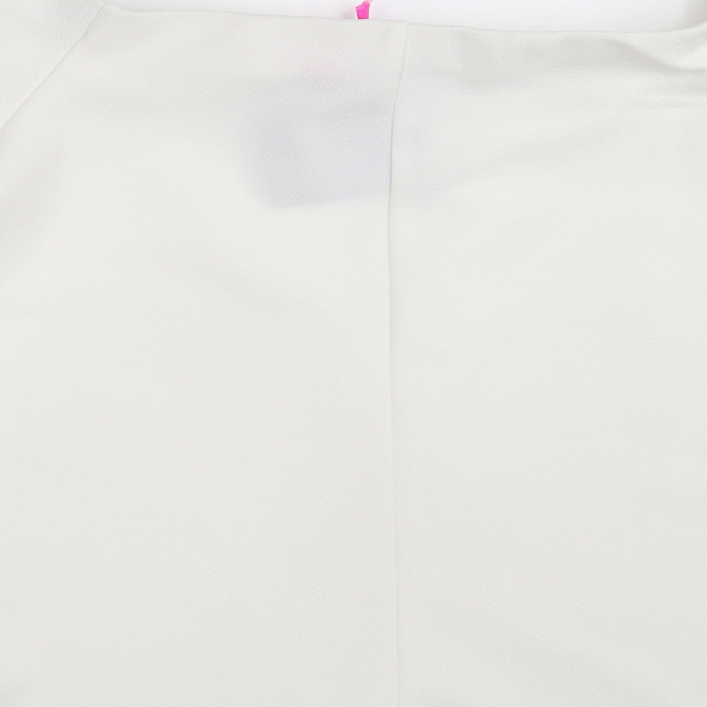 Very Womens Ivory Basic Blouse Size 14
