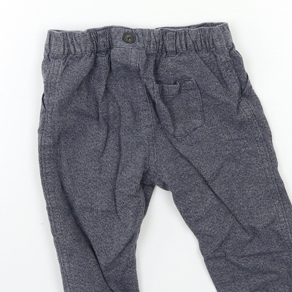 NEXT Baby Blue Cargo Trousers Size 9-12 Months