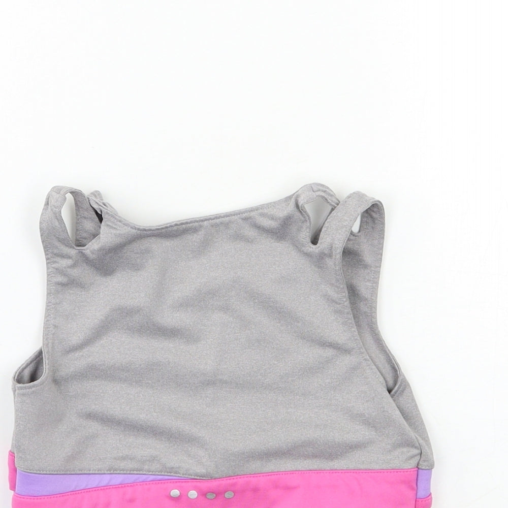 SOULUXE Girls Grey Basic Tank Size 8 Years