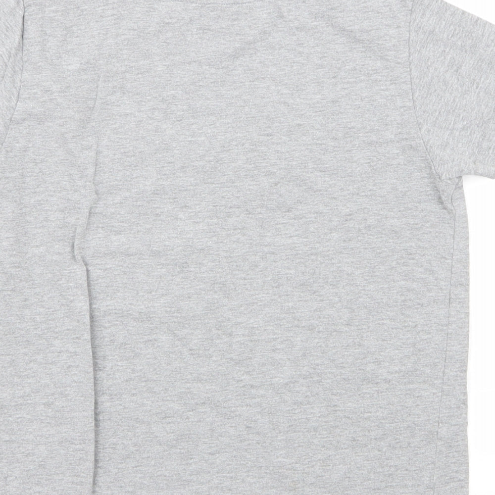 Primark Boys Grey Basic T-Shirt Size 7-8 Years