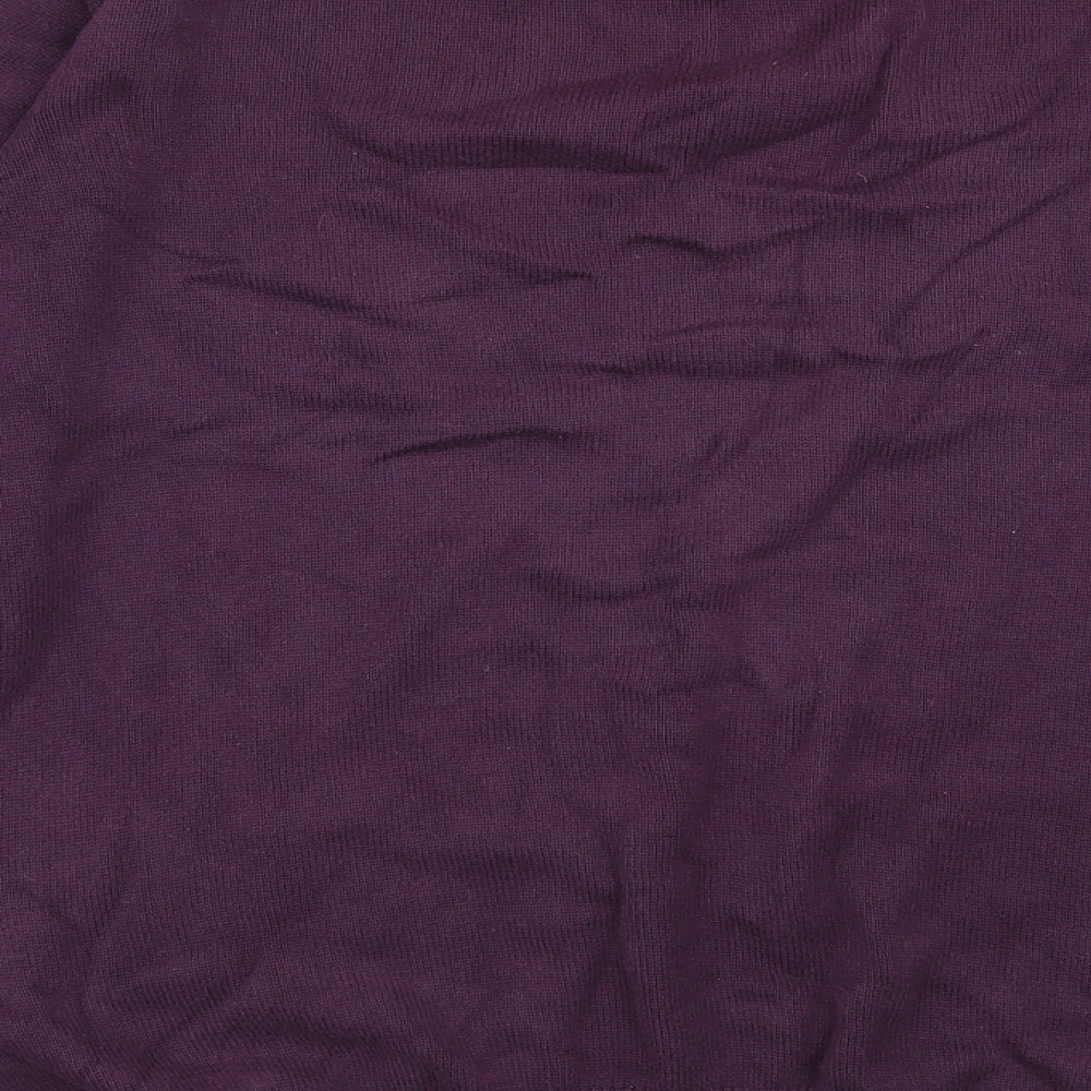 M&S Mens Purple Pullover Jumper Size L