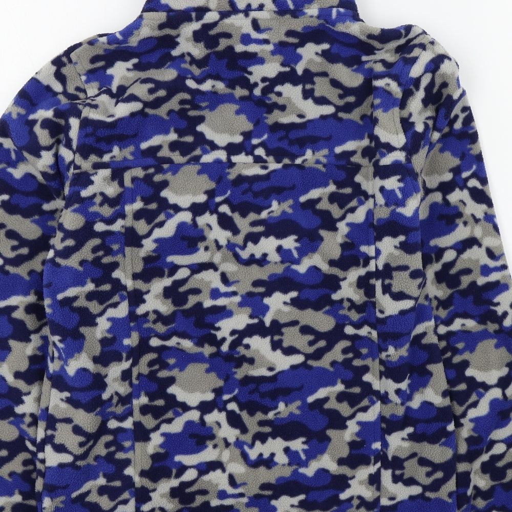 High Sierra Boys Blue Camouflage Jacket Size M