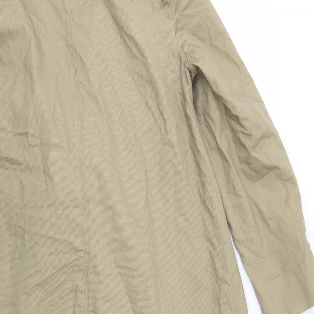 FUUKY Womens Beige Jacket Coat Size XL