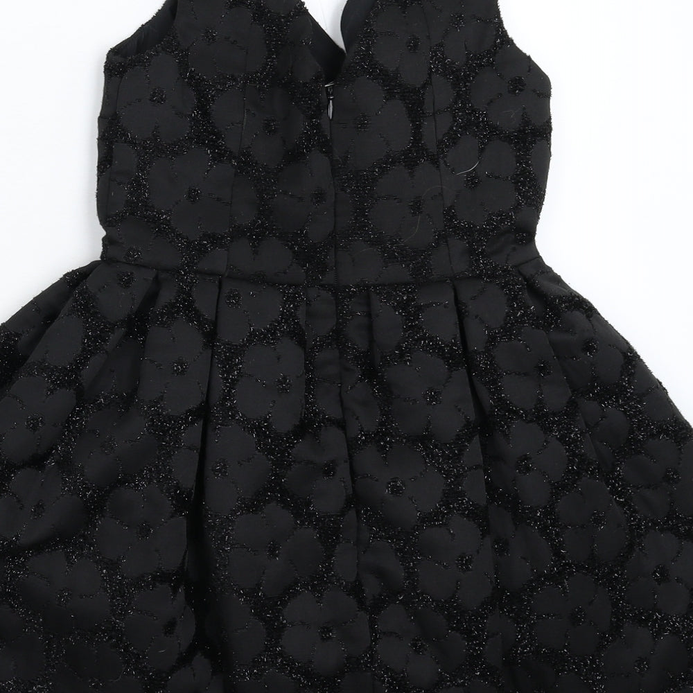 Topshop Womens Black Mini Size S