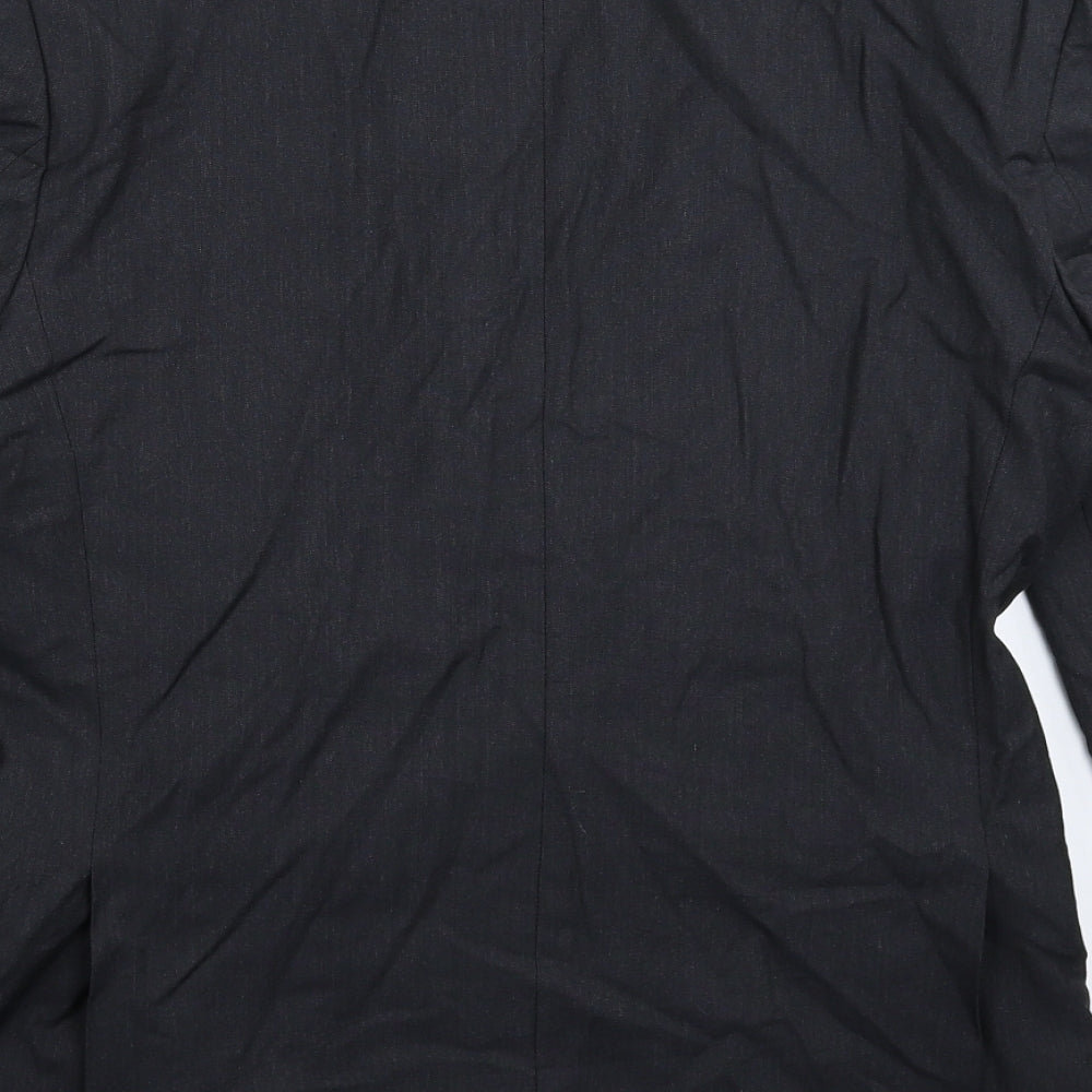 Marks & Spencer Mens Black Jacket Suit Jacket Size 38