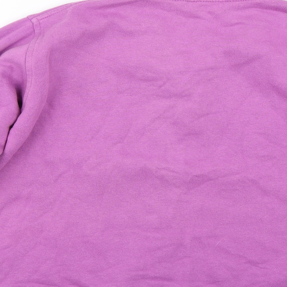 EWM Womens Purple Pullover Jumper Size M