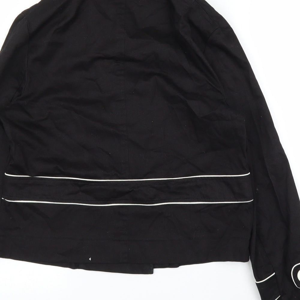 H&M Womens Black Jacket Size 14