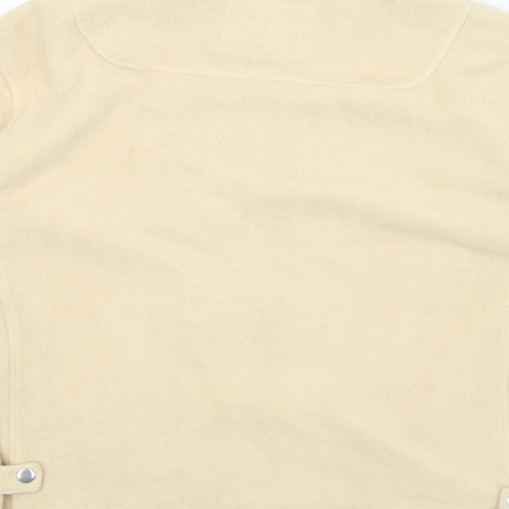 Oxford Blue Womens Yellow Full Zip Jumper Size L