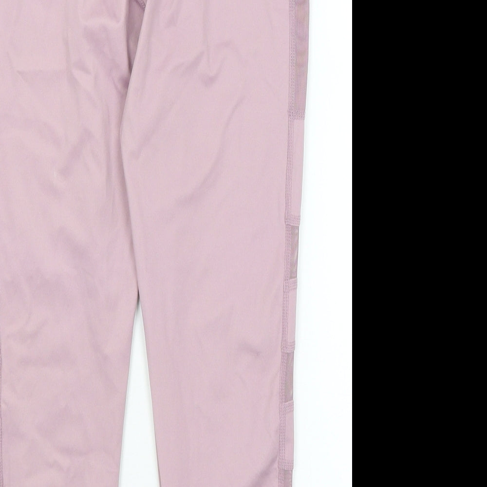 Joy Shaper Womens Purple Capri Leggings Size S L20 in