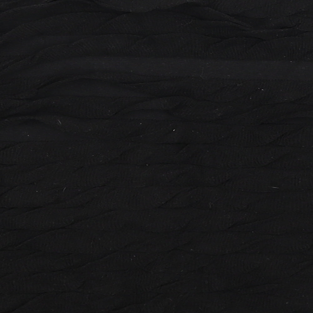 Per Una Womens Black Wrap Jumper Size 16