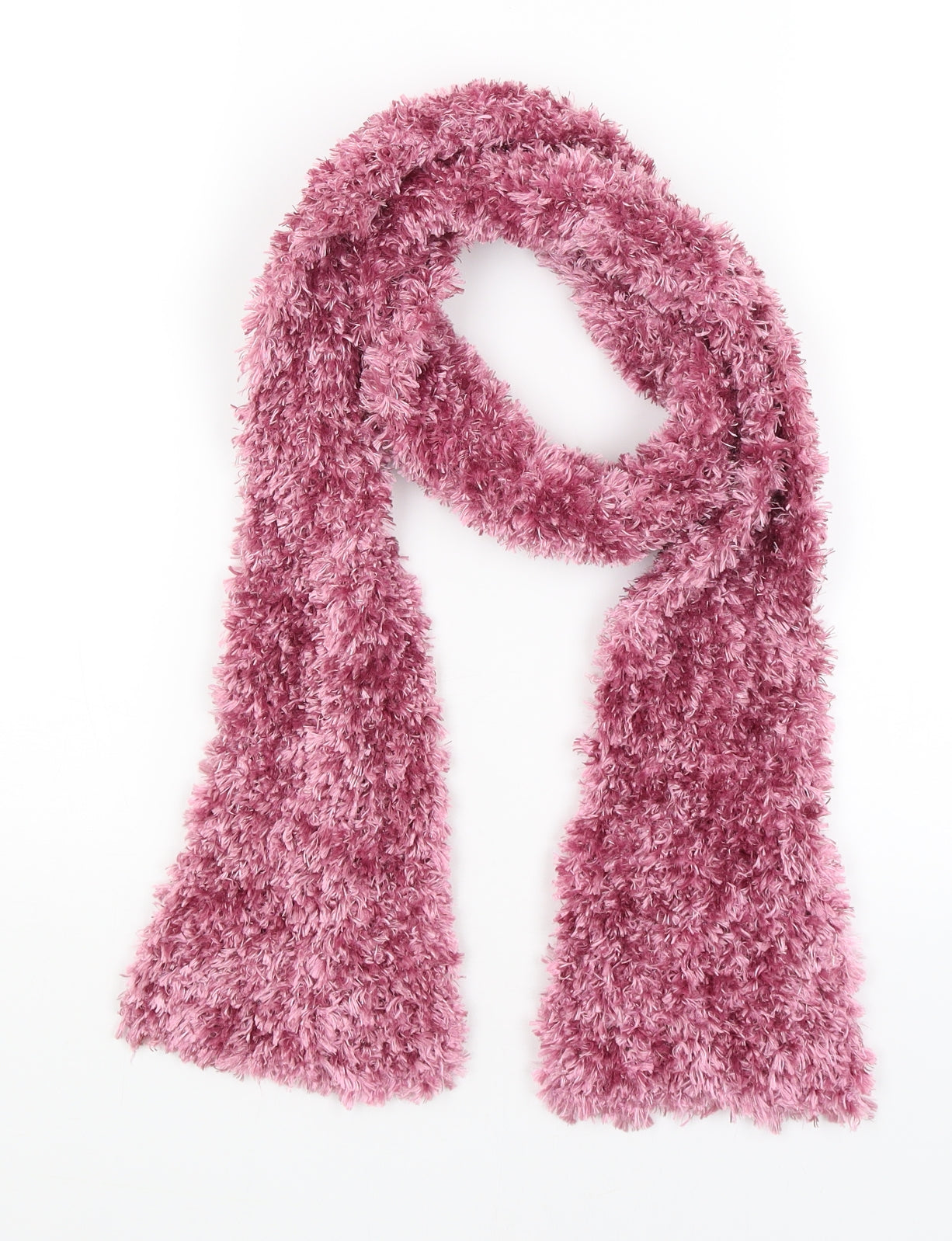 Preworn Womens Pink Scarf