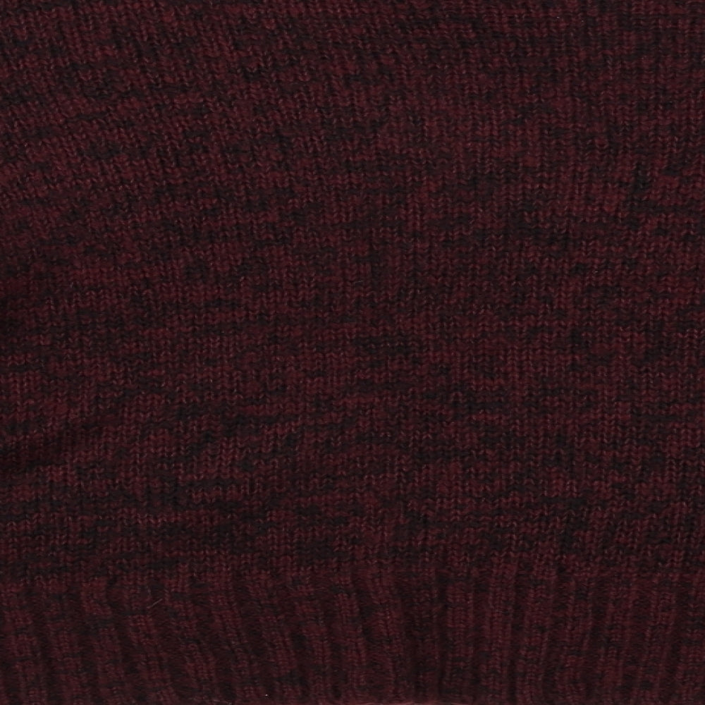 New Look Womens Purple Pullover Jumper Size L