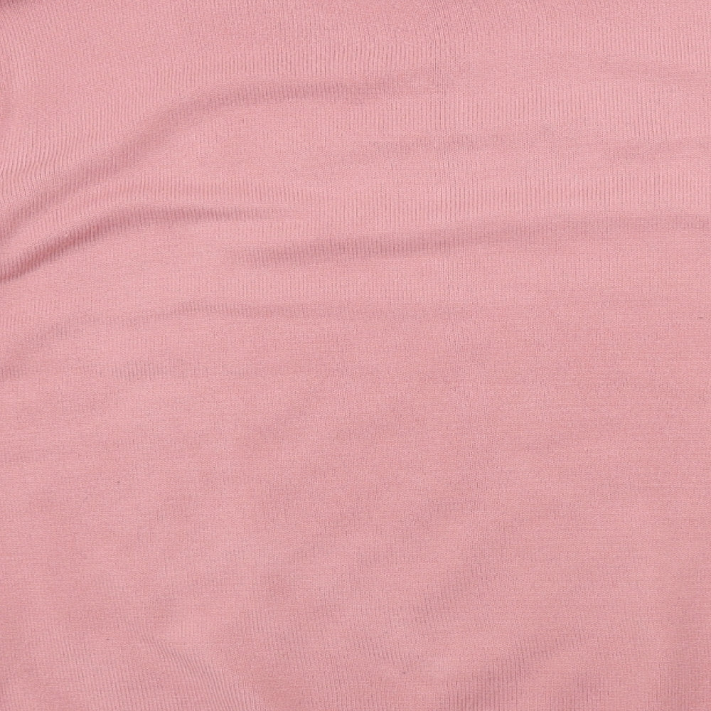 Reflect Womens Pink Pullover Jumper Size M