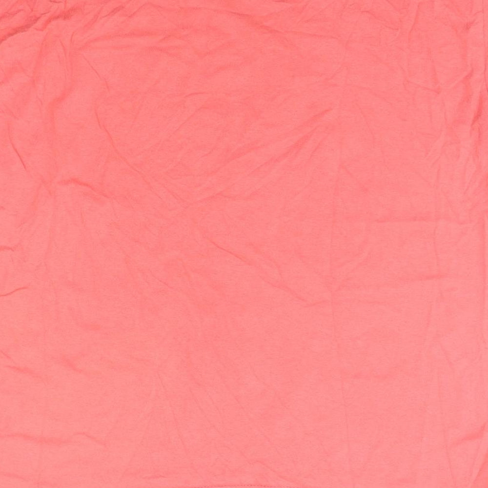 Gildan Womens Pink Basic T-Shirt Size L