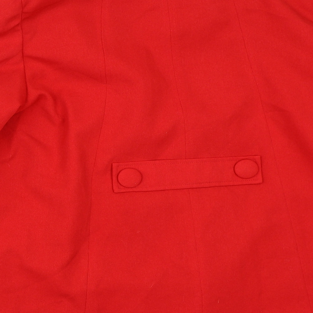 Wardrobe Womens Red Jacket Coat Size 14