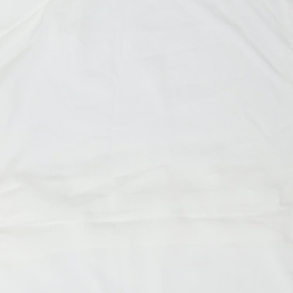 BHS Womens White Basic Button-Up Size 20