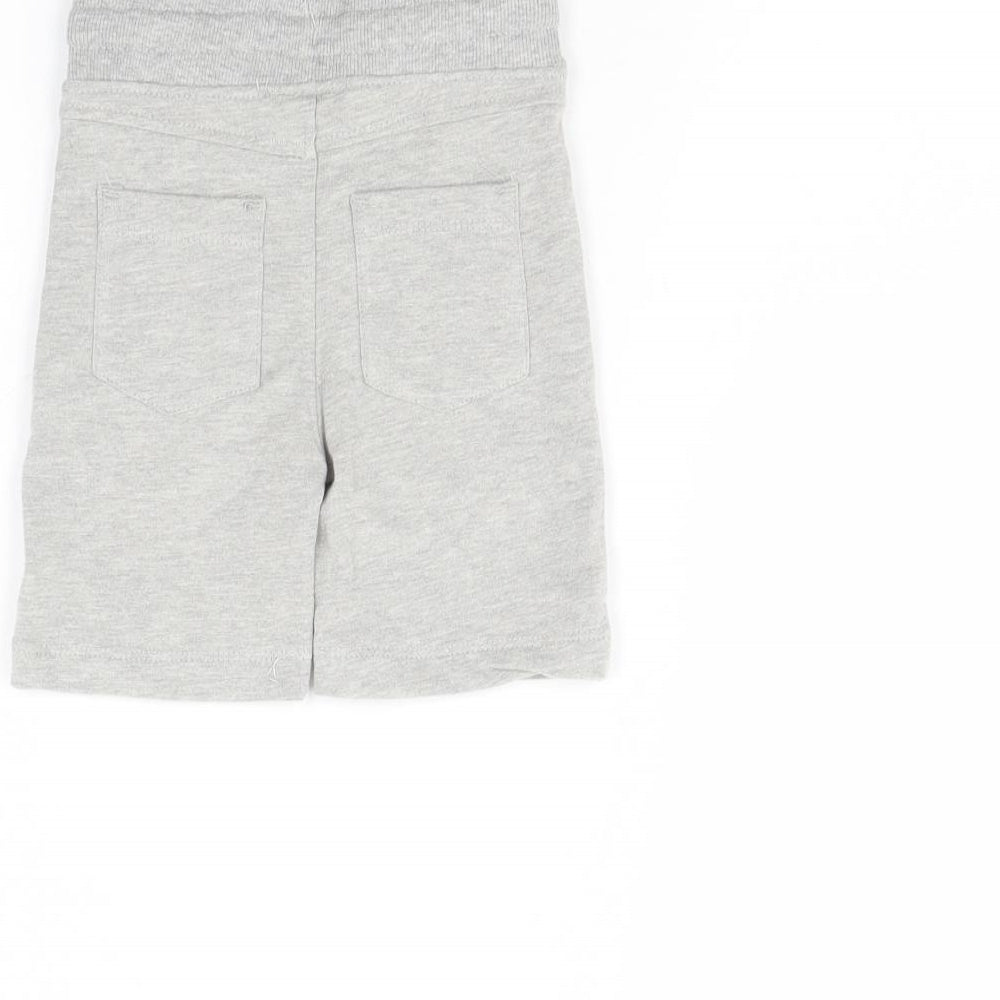 Preworn Baby Grey Cropped Trousers Size 9 Months