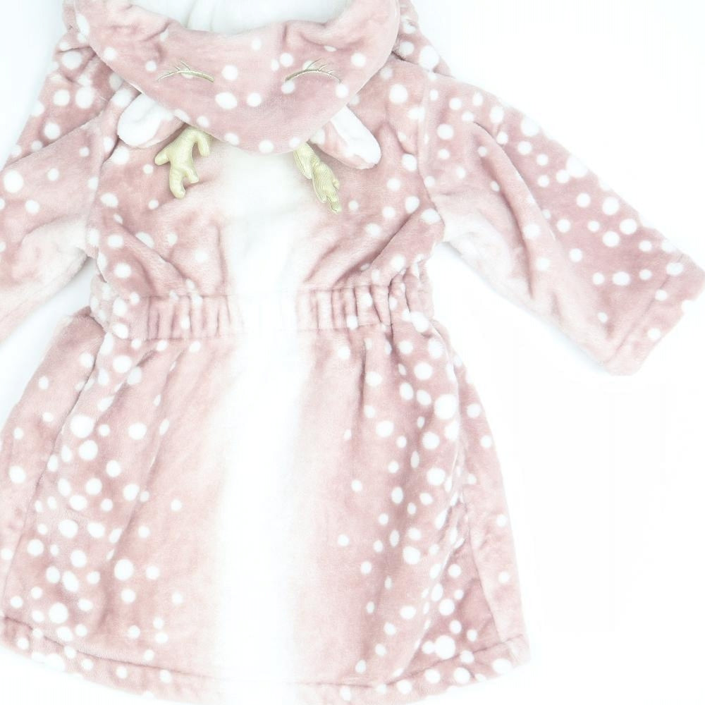 George Girls Pink Solid Cami Robe Size 2 Years
