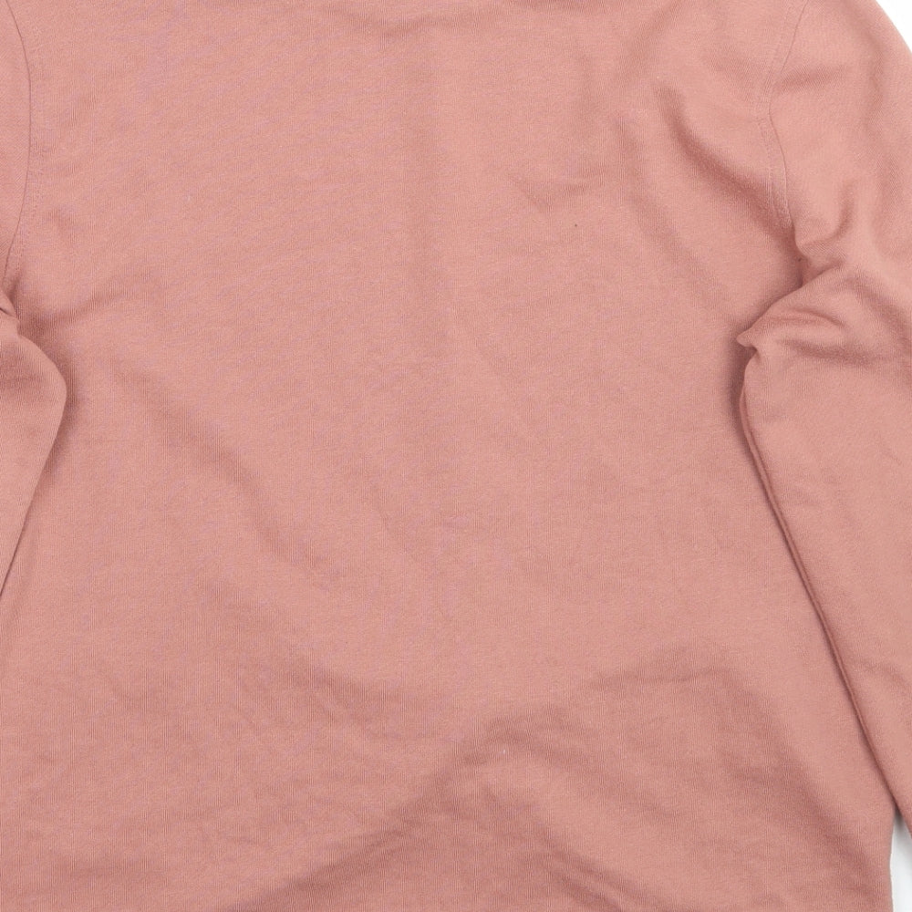 The jersey collection Womens Pink Pullover Jumper Size L