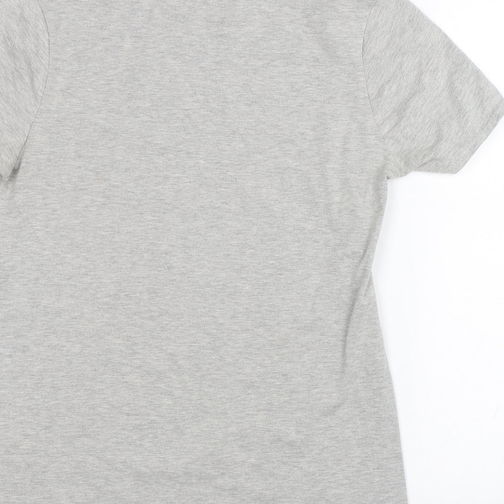 Parisian Womens Grey Basic T-Shirt Size S - ma vie aime mon amour