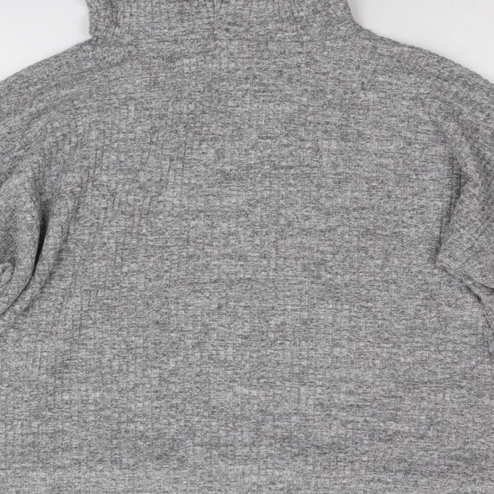 Pep & Co Womens Grey Pullover Hoodie Size 12