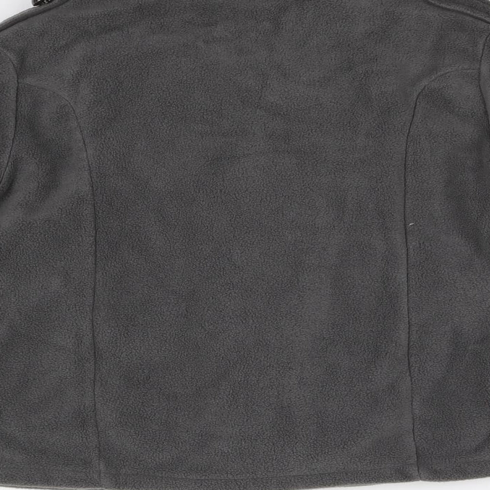 NEXT Girls Grey Fleece Jacket Size 12 Years