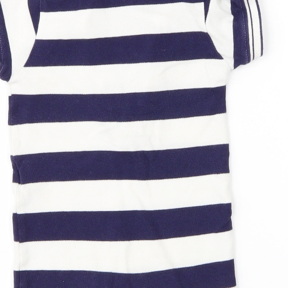 Next Baby Multicoloured Striped Basic Polo Size 3-6 Months