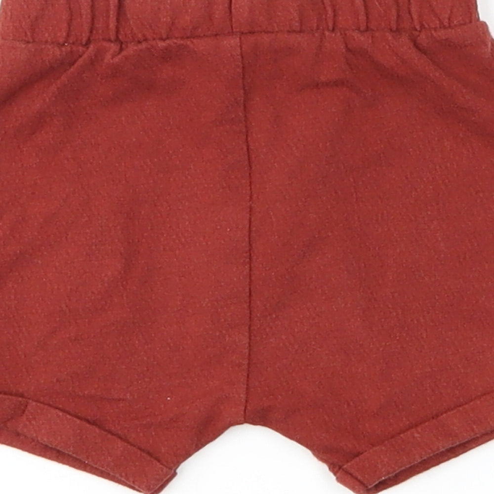 George Baby Brown Cropped Trousers Size 3-6 Months