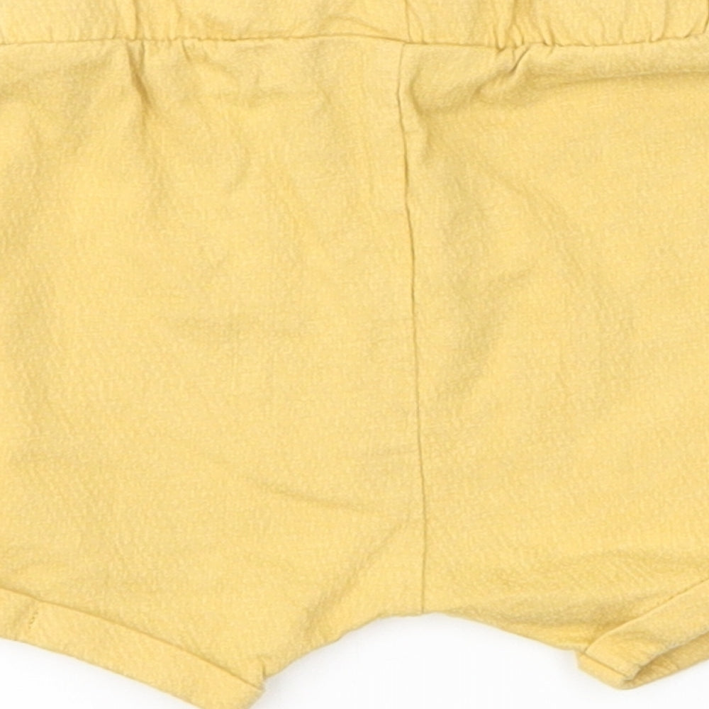 George Baby Yellow Cropped Trousers Size 3-6 Months