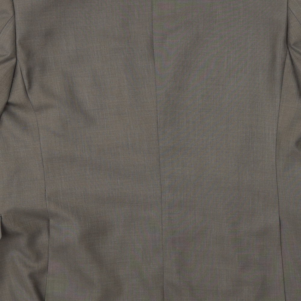 Burton Mens Grey Jacket Suit Jacket Size 42