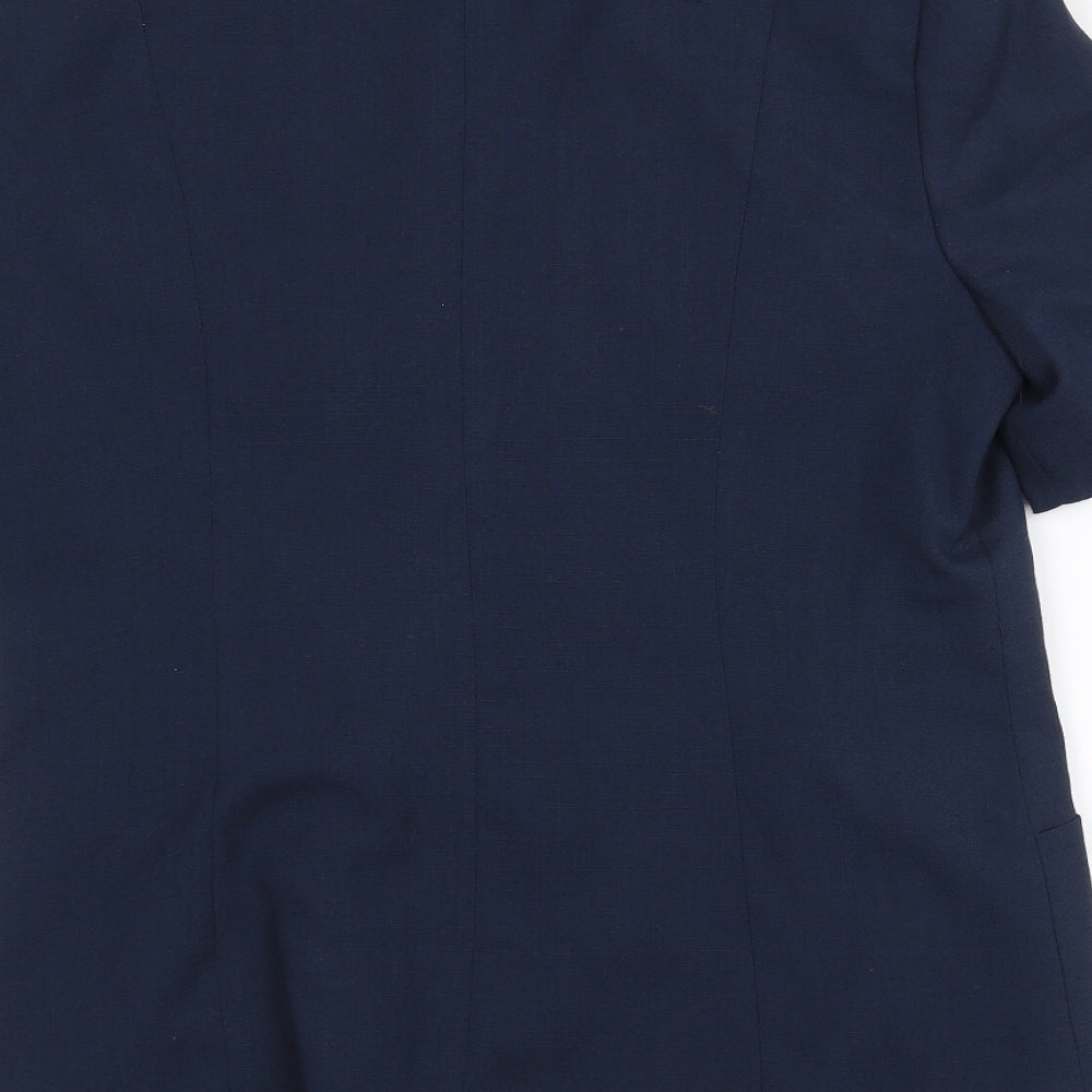 Preworn Womens Blue Jacket Size 12