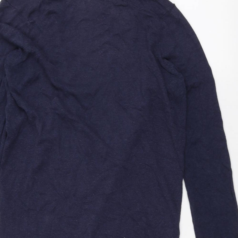 New Look Womens Blue Cardigan Jumper Size 12