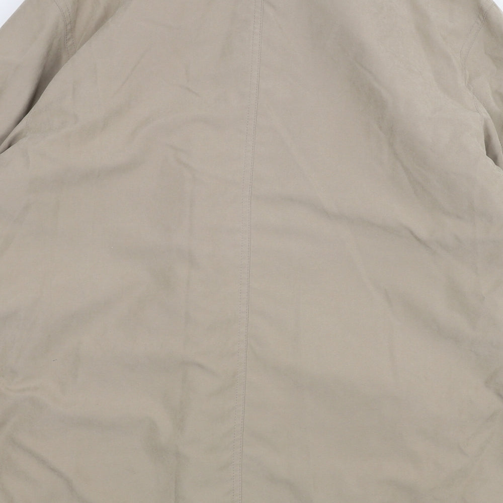 West rock Mens Brown Pea Coat Coat Size M