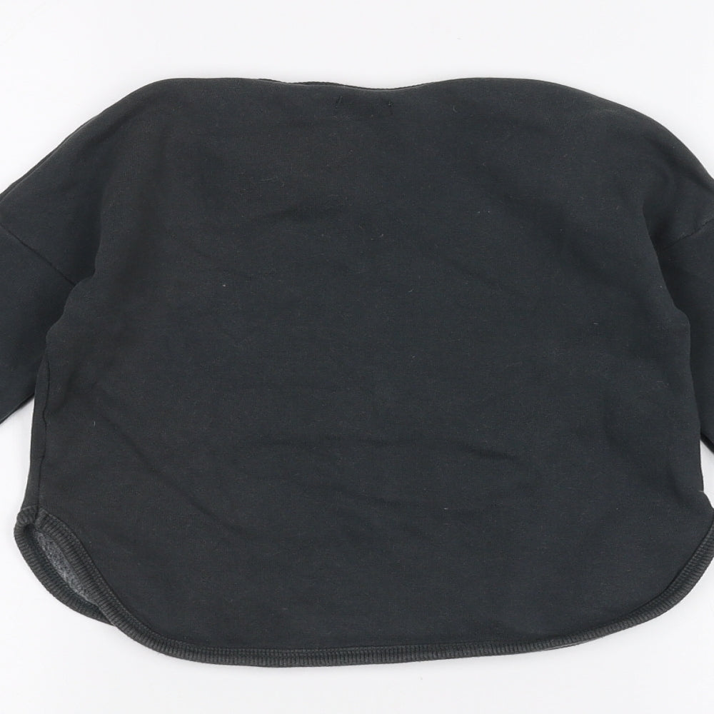 NEXT Girls Grey Pullover Jumper Size 4 Years