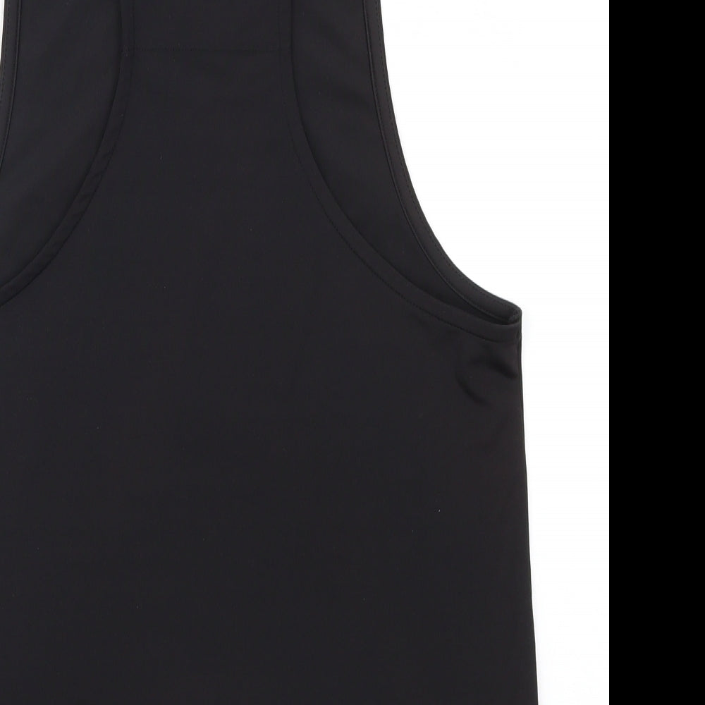 Align Mens Black Basic Tank Size XS