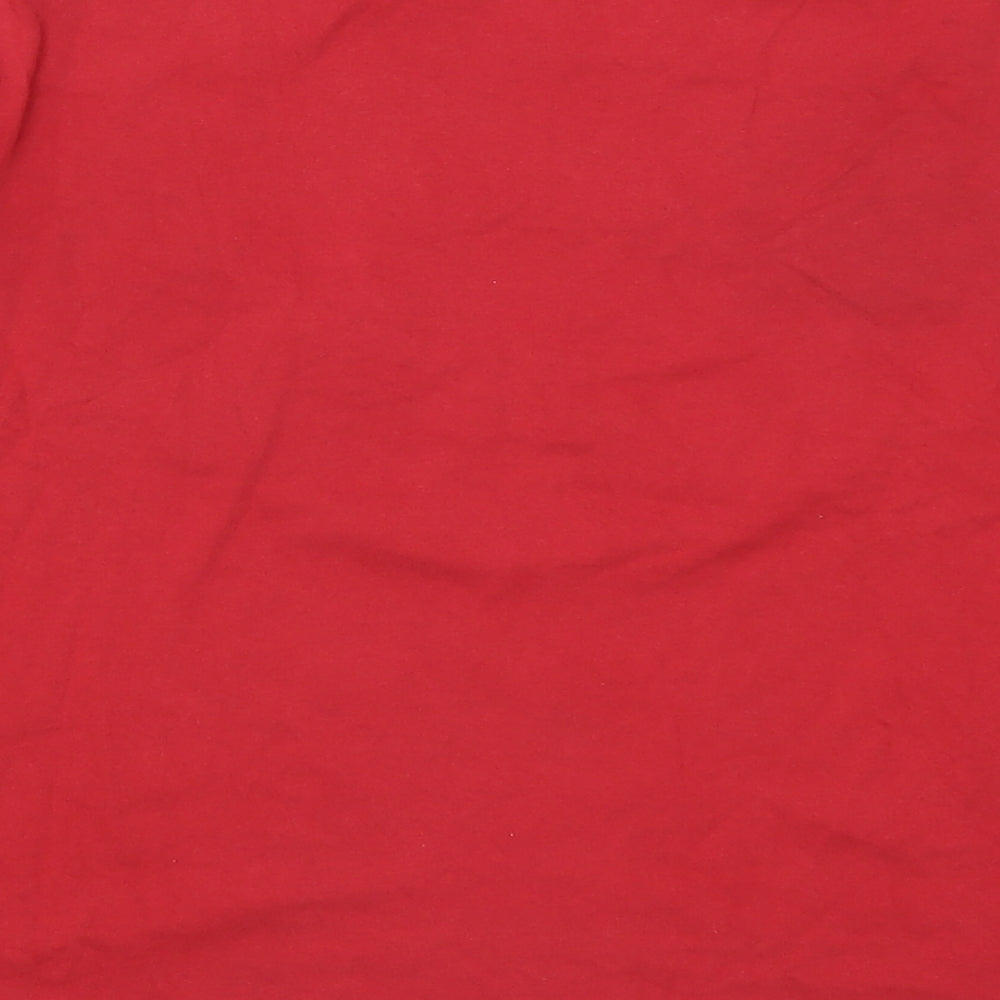 Pia Italia Boys Red Basic T-Shirt Size 11-12 Years - Academy North West