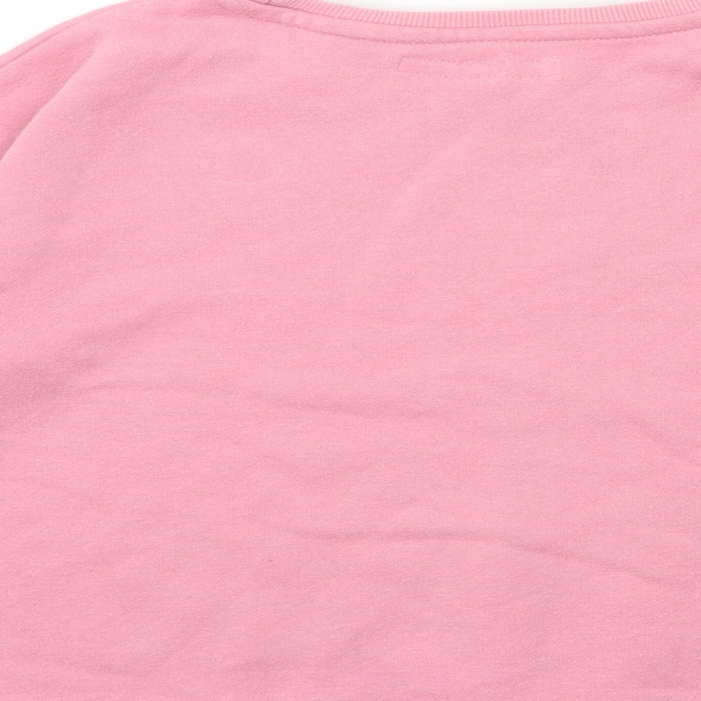 Primark Girls Pink Pullover Sweatshirt Size 8 Years - Unicorn
