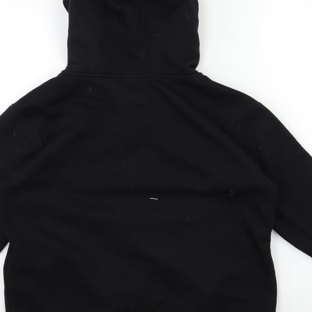 LA Gear Girls Black Full Zip Hoodie Size 13 Years