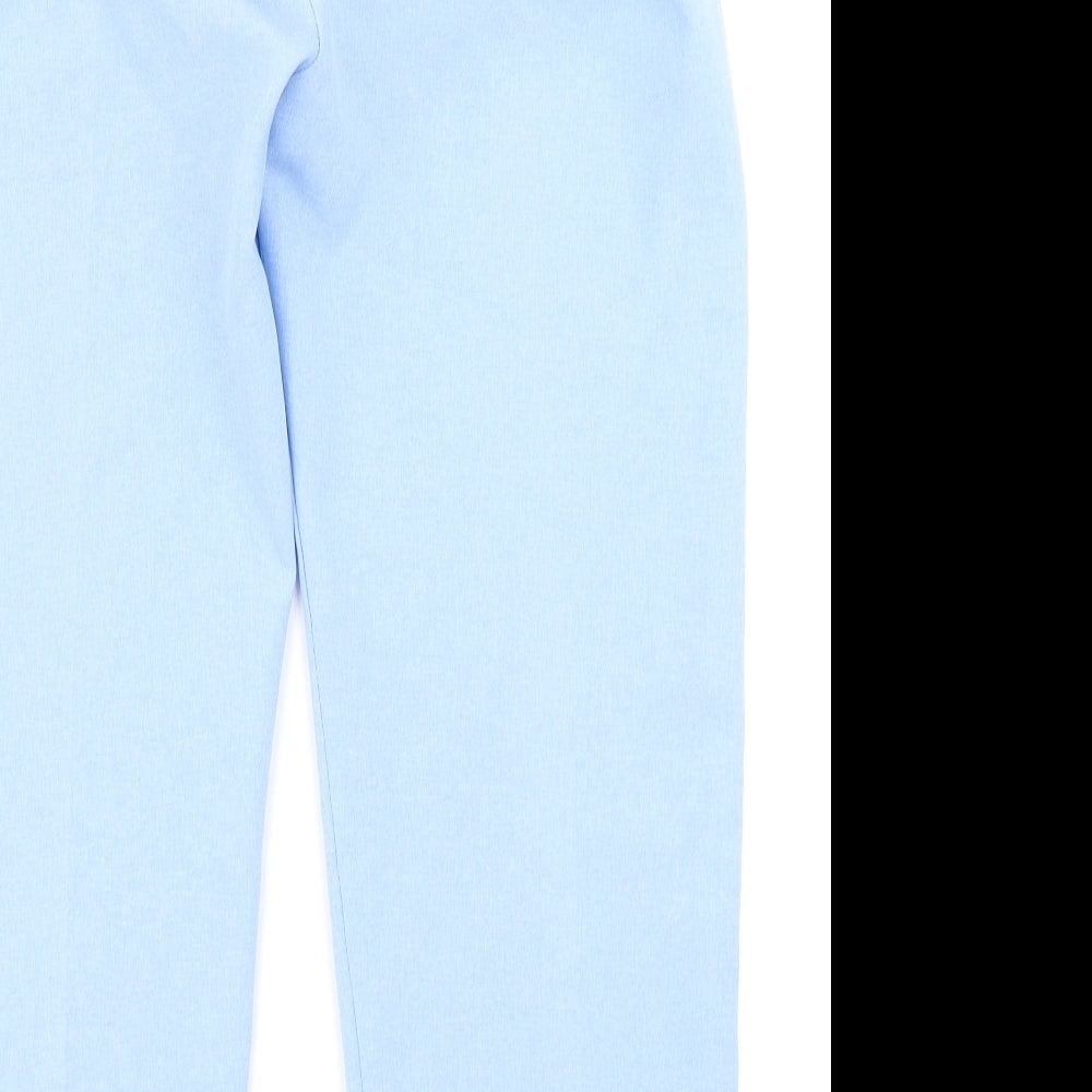 10 Womens Blue Trousers Size S L23 in
