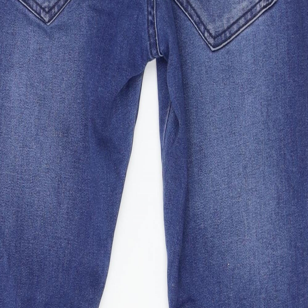 FFO Denim Womens Black Denim Skinny Jeans Size 32 in L28 in