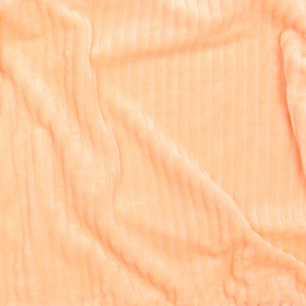 Collective Womens Orange Pullover Jumper Size 8
