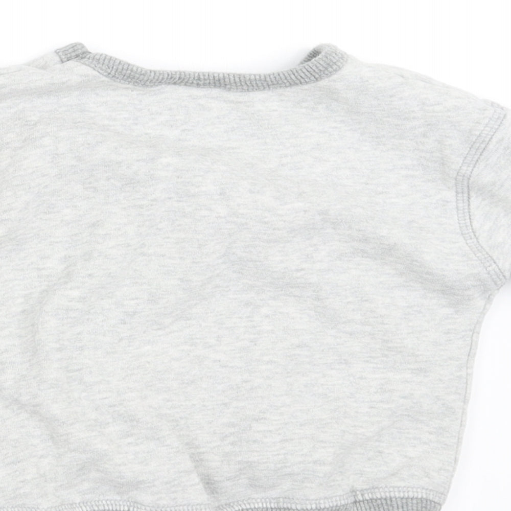 NEXT Boys Grey Pullover Jumper Size 3-6 Months - christmas