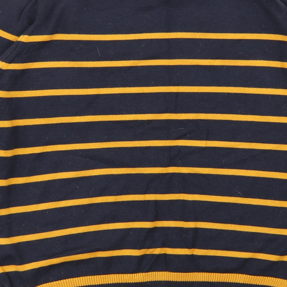 Marks & Spencer Womens Multicoloured Striped Pullover Jumper Size 12