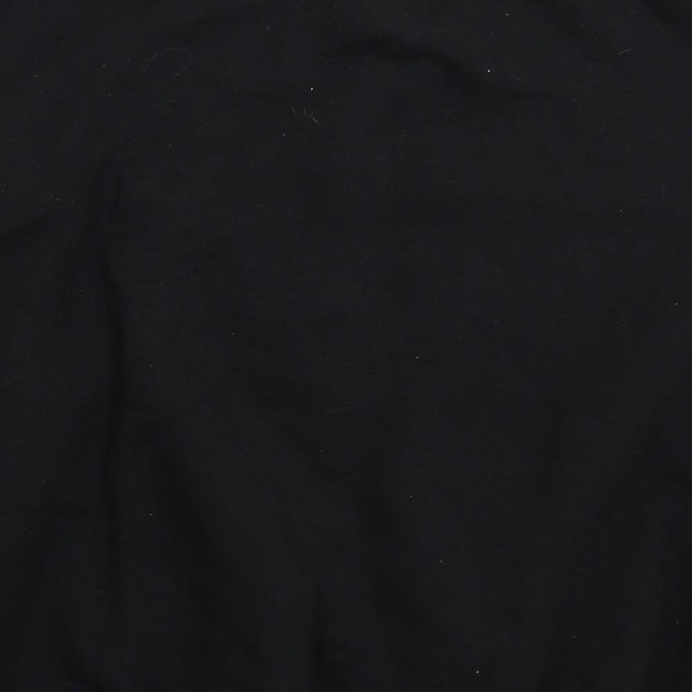 PRETTYLITTLETHING Womens Black Pullover Sweatshirt Size XL