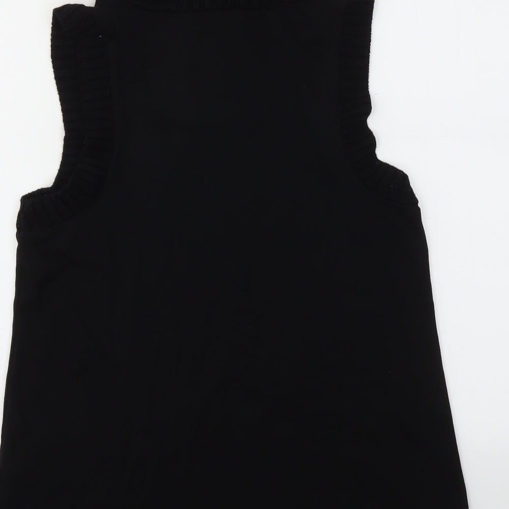 Cupio Womens Black Basic T-Shirt Size M