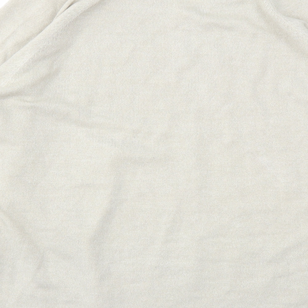 BHS Mens Beige Pullover Sweatshirt Size L
